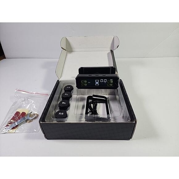 Tire Pressure Monitoring System (TPMS) Wireless, Solar and USB Charging - Picture 4 of 7